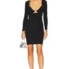 ALEXANDER WANG Twinset Hybrid Bikini Dress W/ Crystal Logo Black 1 ALEXANDER WANG Twinset Hybrid Bikini Dress W/ Crystal Logo Black -Fashion Clothing Store AWAR WD6 V1
