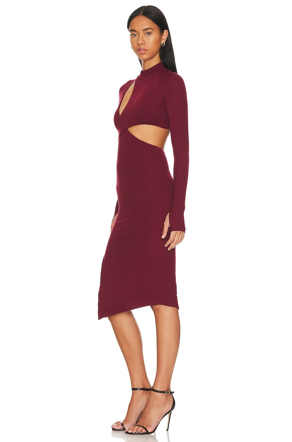 Danica Midi Dress Sangria 5 Danica Midi Dress Sangria - Image 3