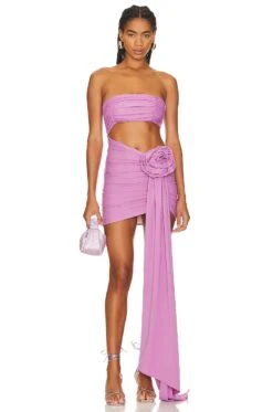 Mia Mini Dress Orchid Purple