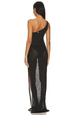 Arbel One Shoulder Dress Black -Fashion Clothing Store BANH WD20 V3