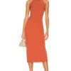 Bardot Ramona Midi Dress Copper