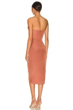 Bardot ROBE JAMILA Chestnut -Fashion Clothing Store BARD WD494 V3