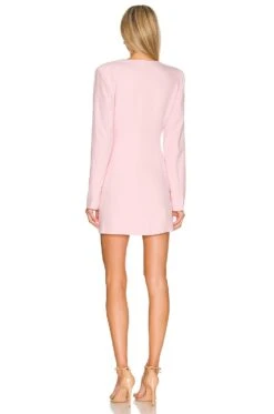 Bardot Frida Blazer Dress Soft Pink 7 Bardot Frida Blazer Dress Soft Pink -Fashion Clothing Store BARD WD511 V3