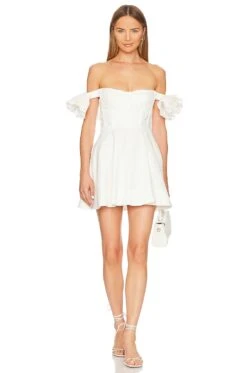 Bardot Sigma Mini Dress Orchid White -Fashion Clothing Store BARD WD598 V4