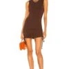 Steve Madden Smokeshow Dress Chocolate Brown