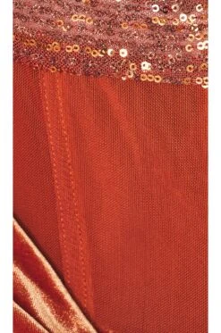 BCBGMAXAZRIA Velvet Evening Dress Cinnamon Stick -Fashion Clothing Store BCB WD895 V5