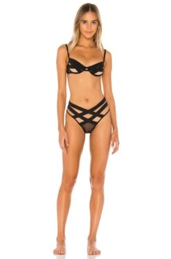 BLUEBELLA Emilia Thong Black -Fashion Clothing Store BEBE WI90 V4