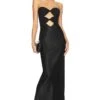 BEC + BRIDGE Halle Strapless Maxi Dress Black -Fashion Clothing Store BECA WD458 V1
