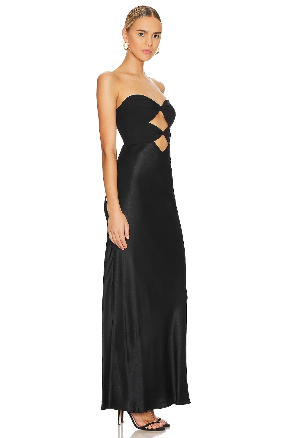 BEC + BRIDGE Halle Strapless Maxi Dress Black 4 BEC + BRIDGE Halle Strapless Maxi Dress Black - Image 2