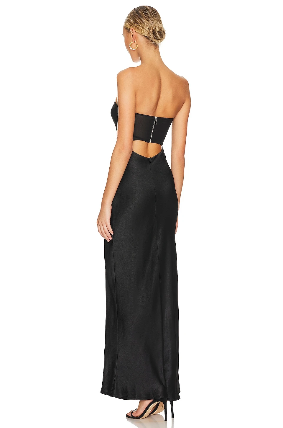BEC + BRIDGE Halle Strapless Maxi Dress Black 5 BEC + BRIDGE Halle Strapless Maxi Dress Black - Image 3