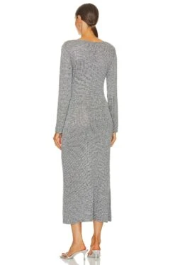 BEC + BRIDGE Sadie Sequin Knit Dress Charcoal -Fashion Clothing Store BECA WD535 V3