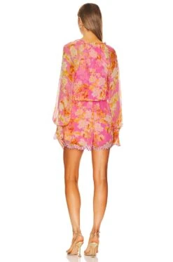 Auril Romper Pink -Fashion Clothing Store BENE WR19 V3