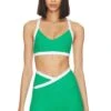 Beyond Yoga Spacedye Outlines Bra Green Grass & Cloud White -Fashion Clothing Store BEYR WI100 V1