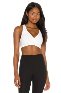 Beyond Yoga Spacedye Lift Your Spirits Bra Flower Blue Heather -Fashion Clothing Store BEYR WI57 V1