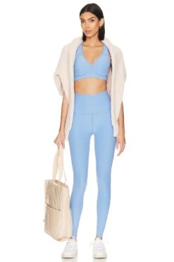 Beyond Yoga Spacedye Lift Your Spirits Bra Flower Blue Heather -Fashion Clothing Store BEYR WI96 V4