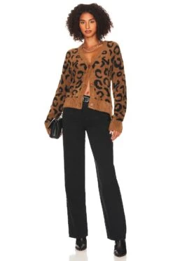 Sweater Cardigan Golden Topaz Animal -Fashion Clothing Store BLD WK36 V4