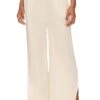 Side Slit Wide Leg Pant Sandal Wood -Fashion Clothing Store BLD WP99 V1