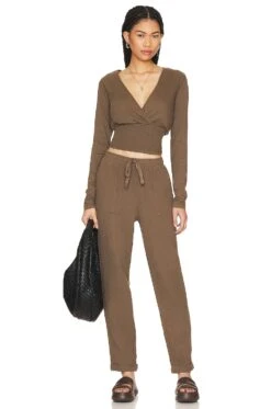 PANTALON POCKET Olive Tree -Fashion Clothing Store BOBI WP234 V4