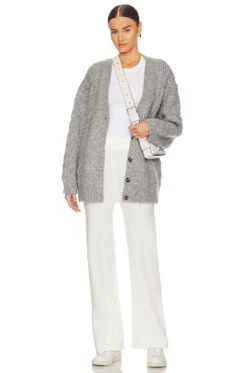 Black Wide Leg Pant Ivory -Fashion Clothing Store BOBI WP238 V4