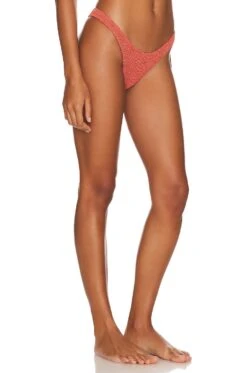 Sinner Bikini Bottom Coral Lurex -Fashion Clothing Store BONR WX442 V2