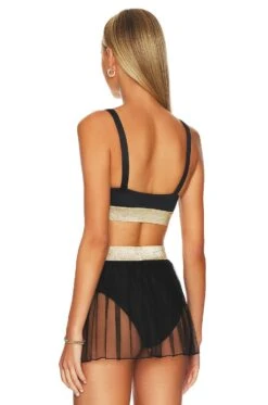 Leah Top Black 9 Leah Top Black -Fashion Clothing Store BRIO WI151 V3