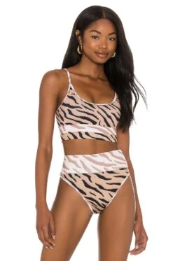 Eva Bikini Top Chapman Zebra