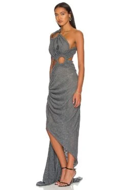 VESTIDO MAYAN Grey -Fashion Clothing Store BROR WD406 V3