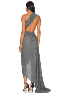 VESTIDO MAYAN Grey -Fashion Clothing Store BROR WD406 V4