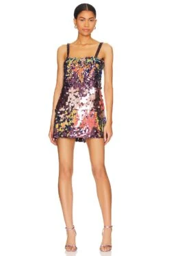 Farah Mini Dress Multicolor