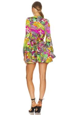Bedouin Miami Mini Dress Multicolor -Fashion Clothing Store BROR WD514 V3