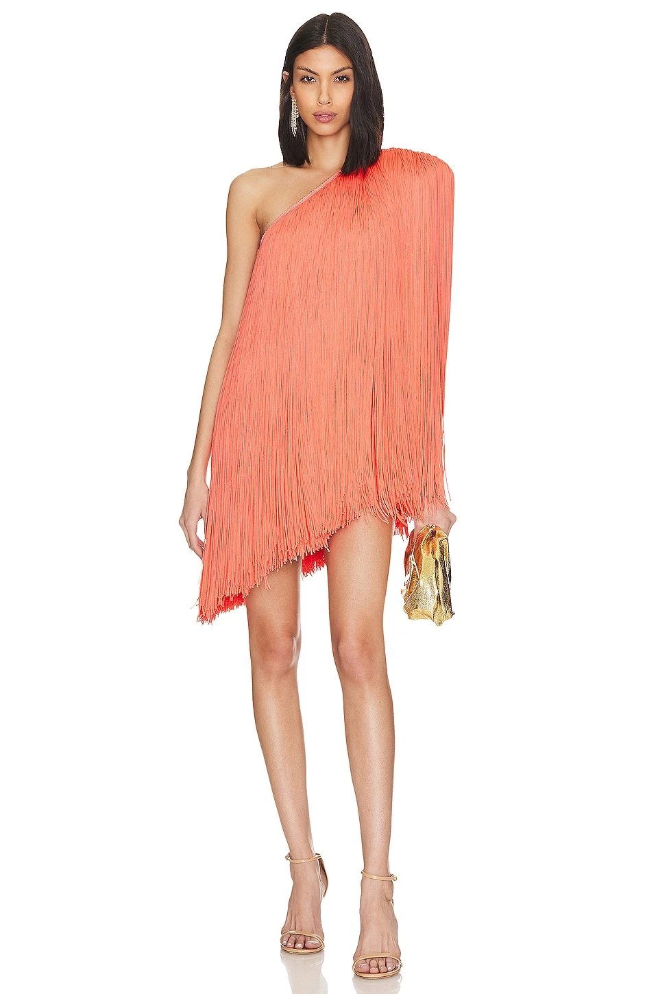 Sierra Leone Issa One Sleeve Mini Pink 3 Sierra Leone Issa One Sleeve Mini Pink