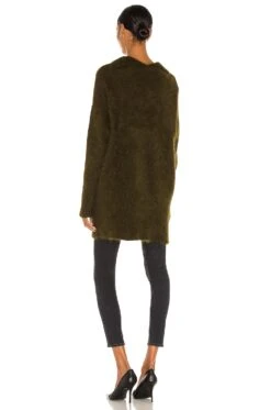 Angora Cardigan Green -Fashion Clothing Store BUBR WK3 V3