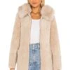 Molly Faux Fur Jacket Light Beige -Fashion Clothing Store BUBR WO24 V1