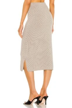 Genny Skirt Grey -Fashion Clothing Store CAHN WQ7 V3