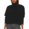 Louis Long Sleeve Turtleneck Black -Fashion Clothing Store CENT WK586 V1