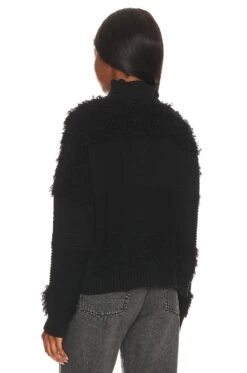 Louis Long Sleeve Turtleneck Black -Fashion Clothing Store CENT WK586 V3