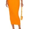 Sage Skirt Orange -Fashion Clothing Store CENT WQ20 V1