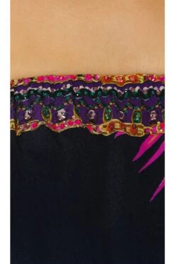 Camilla Strapless Blouson Maxi Dress Flight Of The Flamingo -Fashion Clothing Store CILL WD359 V5