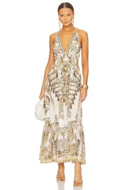 Camilla VESTIDO DE CAPAS ROAD TO RICHESSE