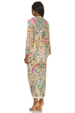 Camilla Long Split Front Twist Dress QUEEN ATLANTIS 8 Camilla Long Split Front Twist Dress QUEEN ATLANTIS -Fashion Clothing Store CILL WD372 V3