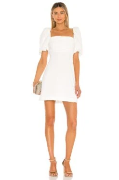 Cinq A Sept Odele Dress Ivory
