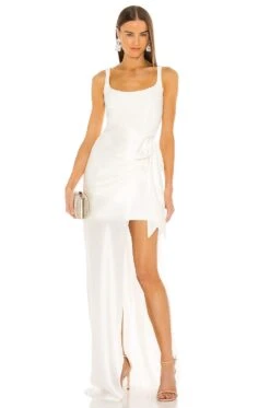 Cinq A Sept Marian Gown Navy 14 Cinq A Sept Marian Gown Navy -Fashion Clothing Store CINR WD221 V1