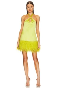 Cinq A Sept Barb Dress Key Lime