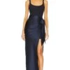 Cinq A Sept Marian Gown Navy