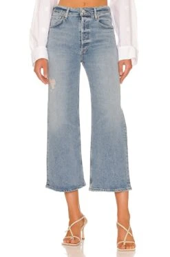 CITIZENS OF HUMANITY Sacha High Rise Wide Leg Semi Tropic