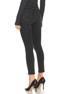 CITIZENS OF HUMANITY Charlotte High Rise Straight Black Ink -Fashion Clothing Store CITI WJ1727 V3