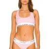 CALVIN KLEIN UNDERWEAR Unlined Bralette Pale Orchid -Fashion Clothing Store CKUD WI309 V1