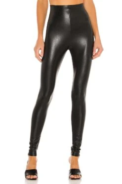 Commando Faux Leather Legging Ash 16 Commando Faux Leather Legging Ash -Fashion Clothing Store CMAN WI216 V1