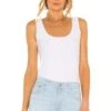 Commando Butter Tank White -Fashion Clothing Store CMAN WI276 V1