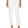 Commando Faux Leather Five Pocket Pant White